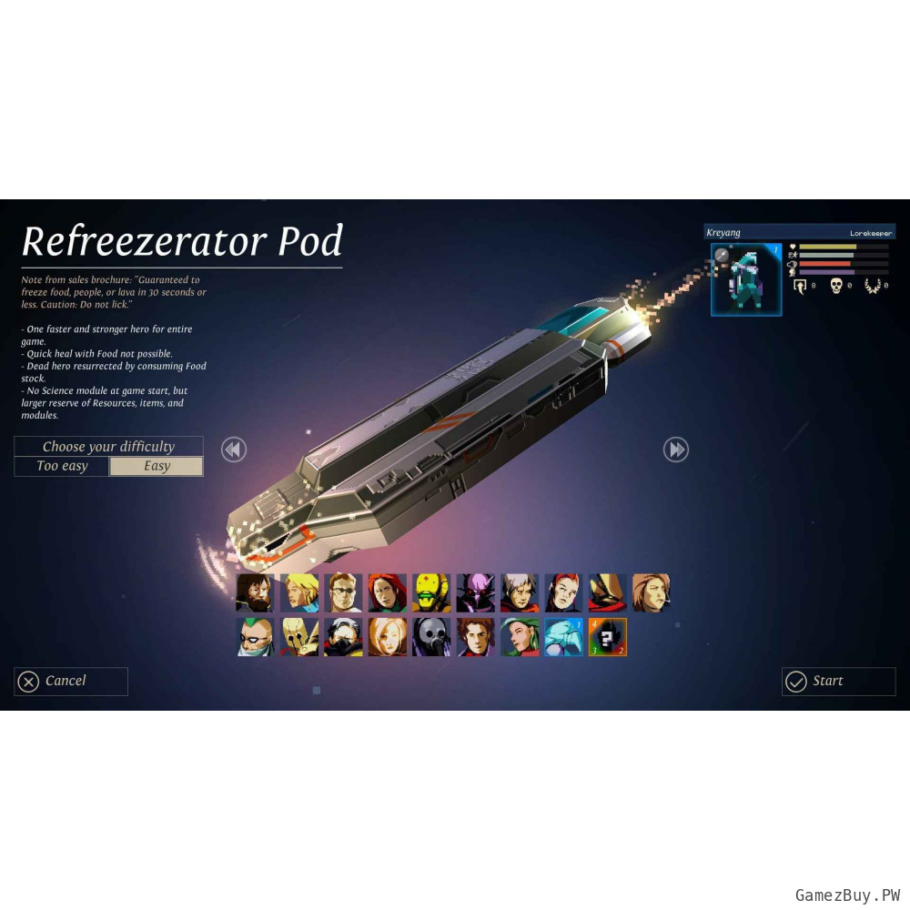 Dungeon of the Endless. Deep Freeze Add-on