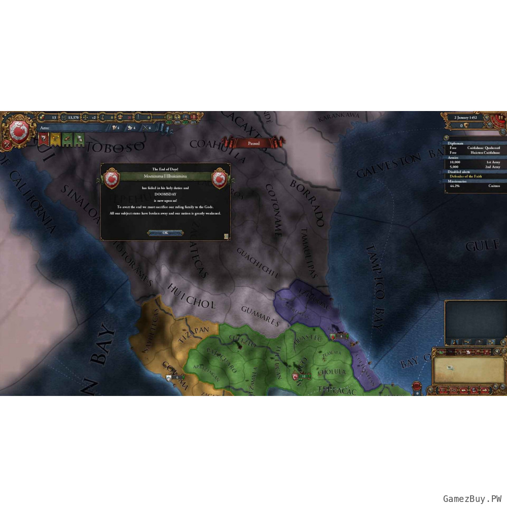 Europa Universalis IV: El Dorado – Expansion