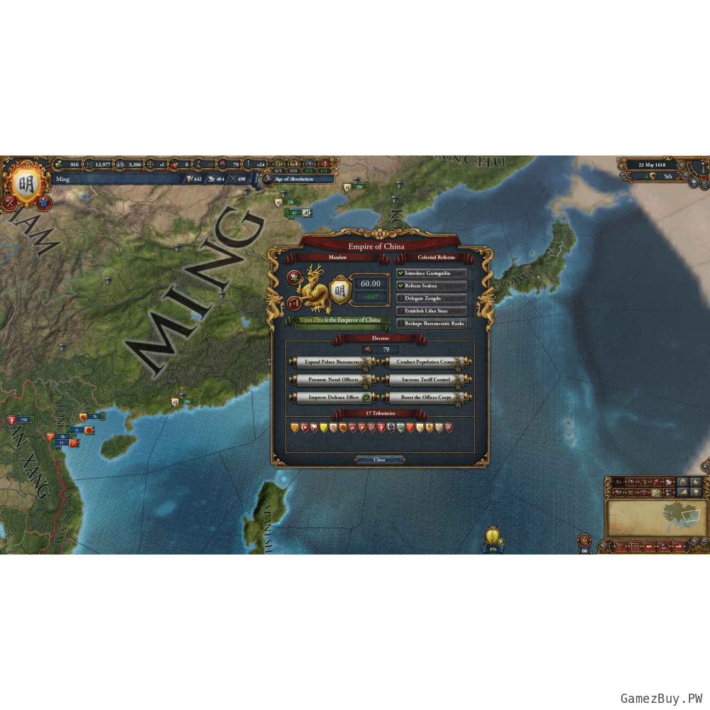 Europa Universalis IV: Mandate of Heaven