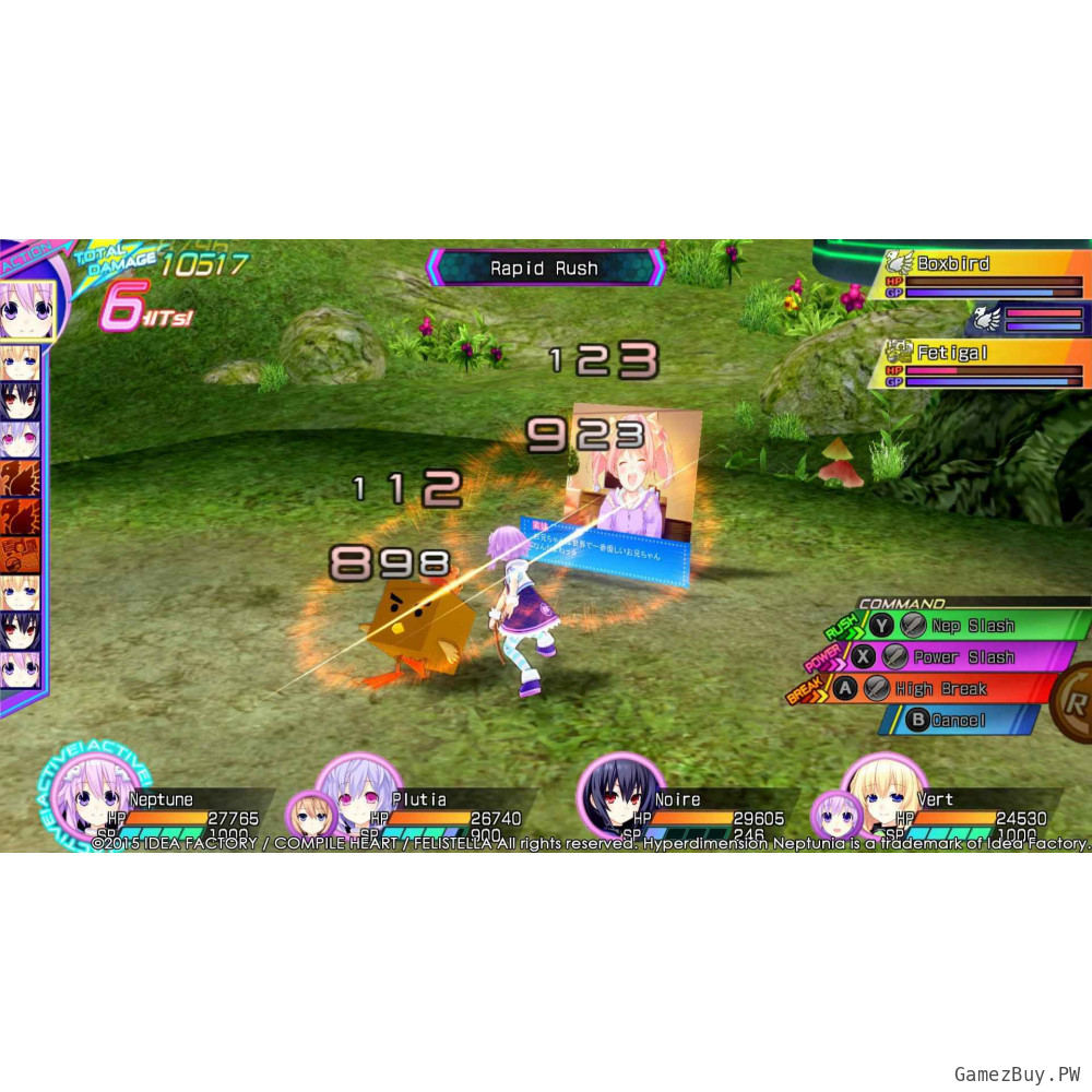 Hyperdimension Neptunia Re;Birth3 V Generation