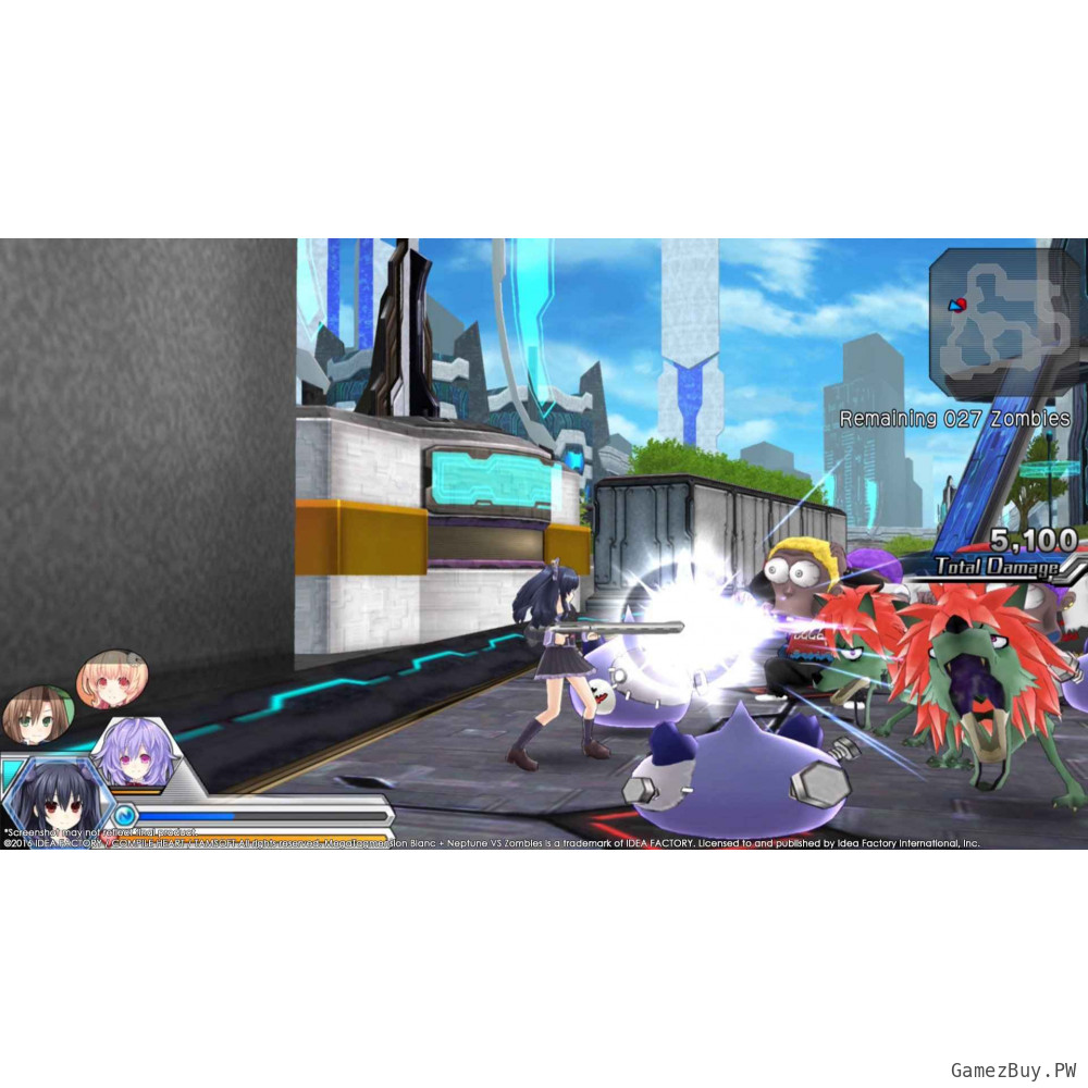 MegaTagmension Blanc + Neptune VS Zombies Deluxe DLC