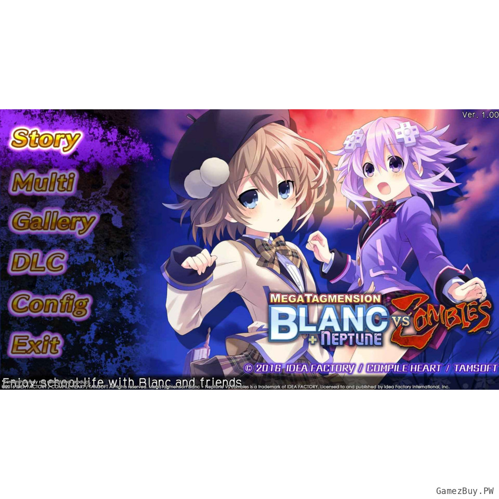 MegaTagmension Blanc + Neptune VS Zombies Deluxe DLC