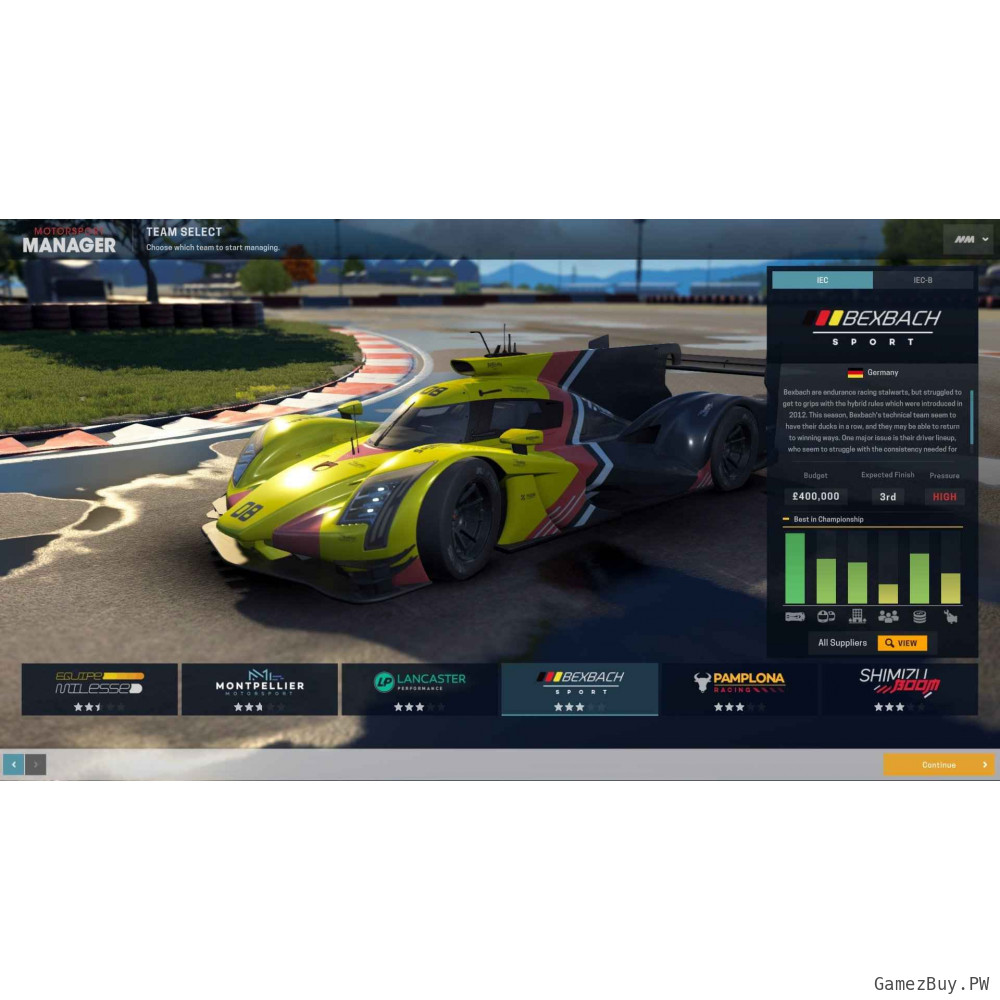 Motorsport Manager Endurance