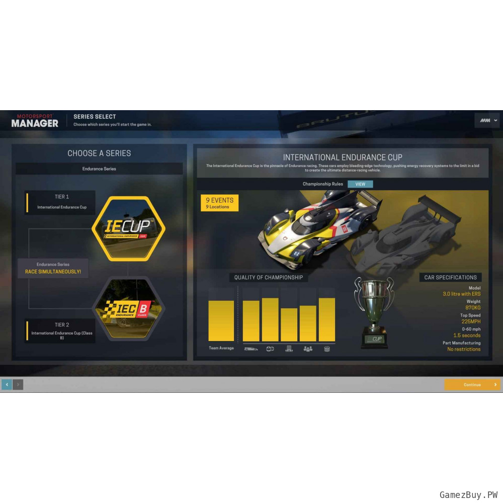 Motorsport Manager Endurance