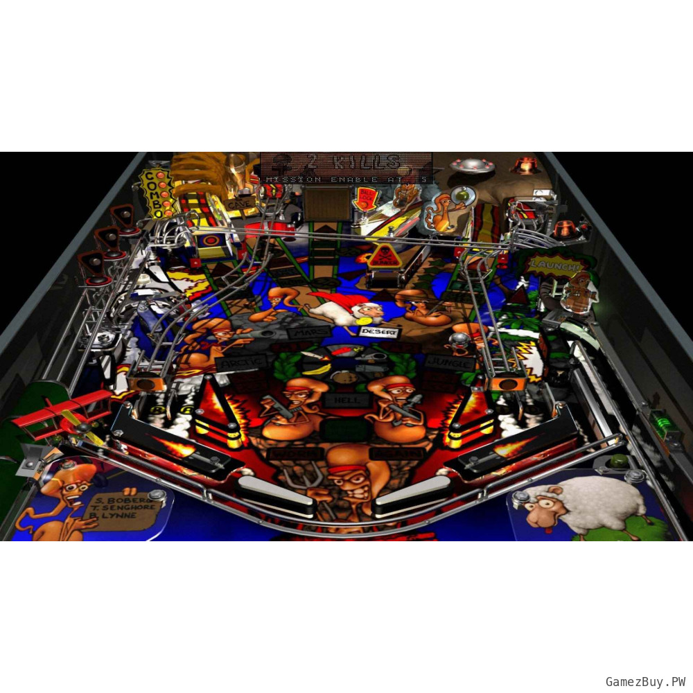 Worms Pinball