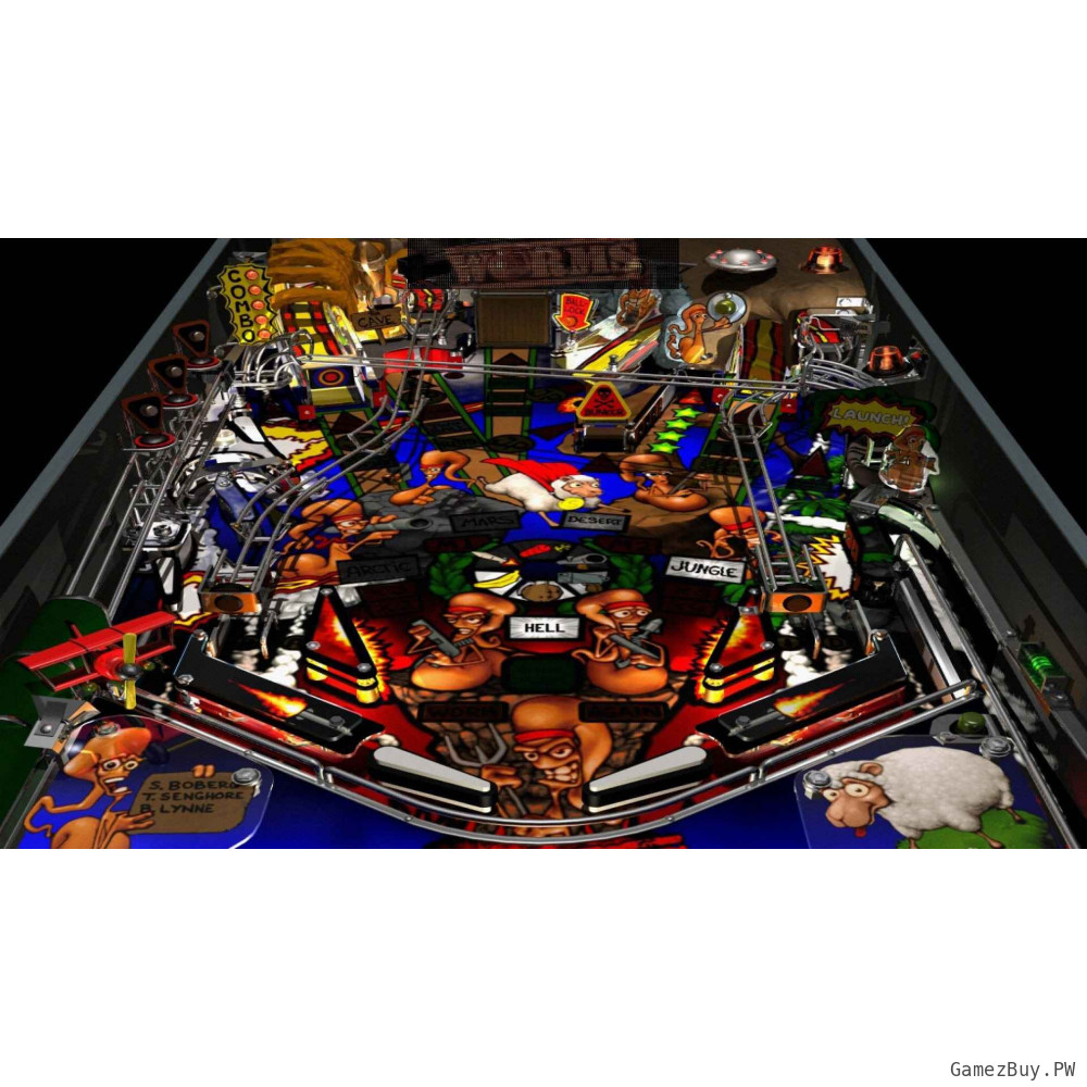 Worms Pinball