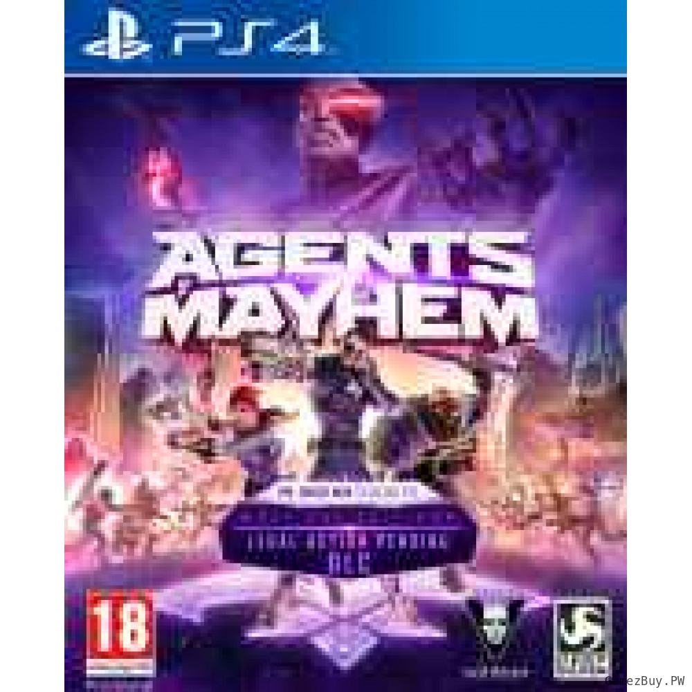 Agents of Mayhem Steelbook издание Русская Версия 