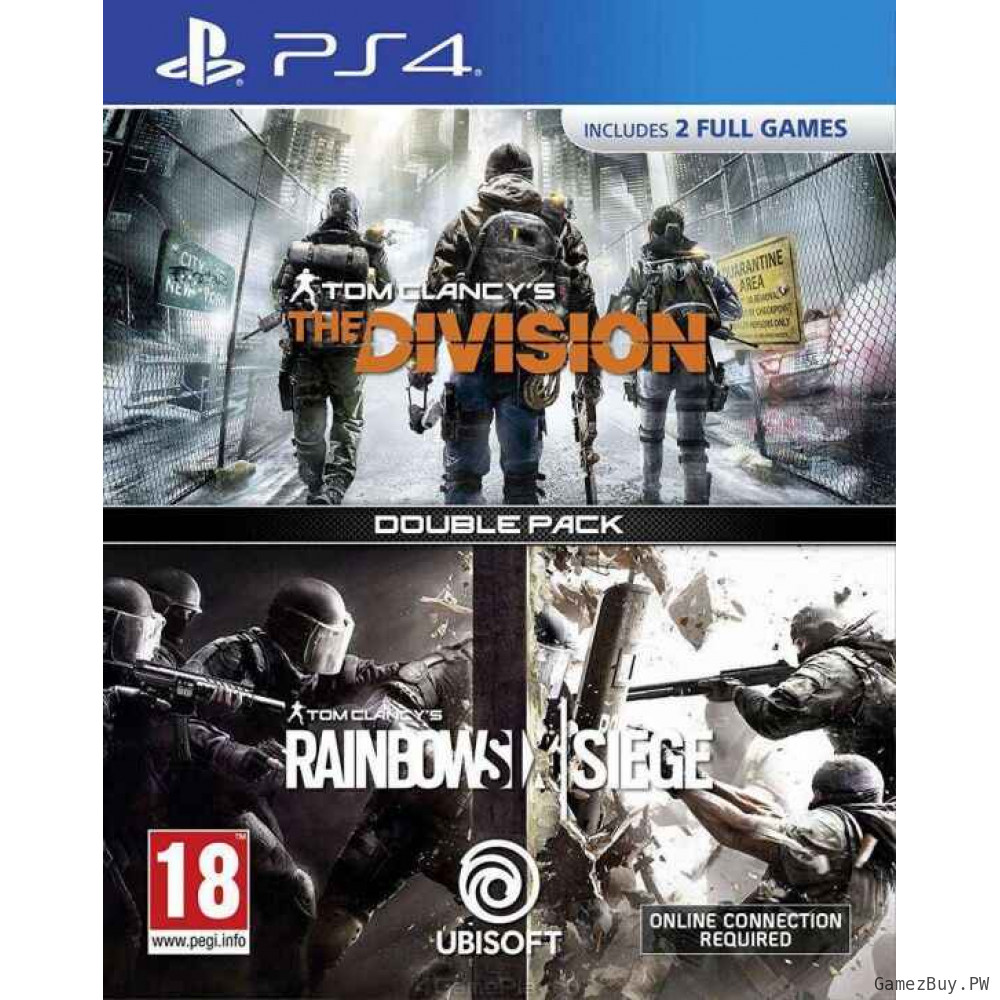 Комплект игр Tom Clancy's Rainbow Six: Осада (Siege) + The Division Русская Версия 