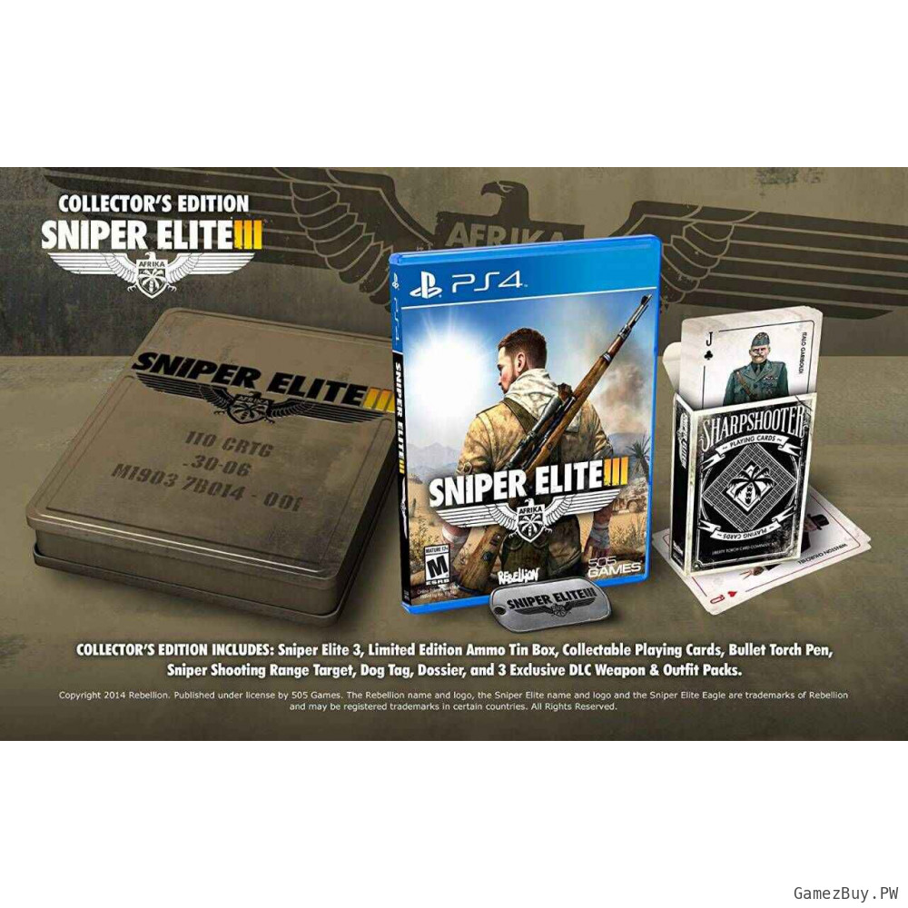 Sniper Elite 3 (III) Collector's Edition 