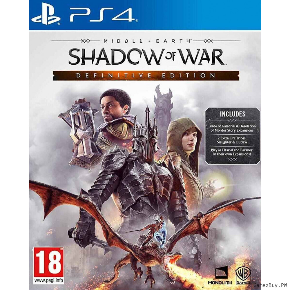 Средиземье (Middle-earth): Тени войны (Shadow of War) Definitive Edition Русская версия 