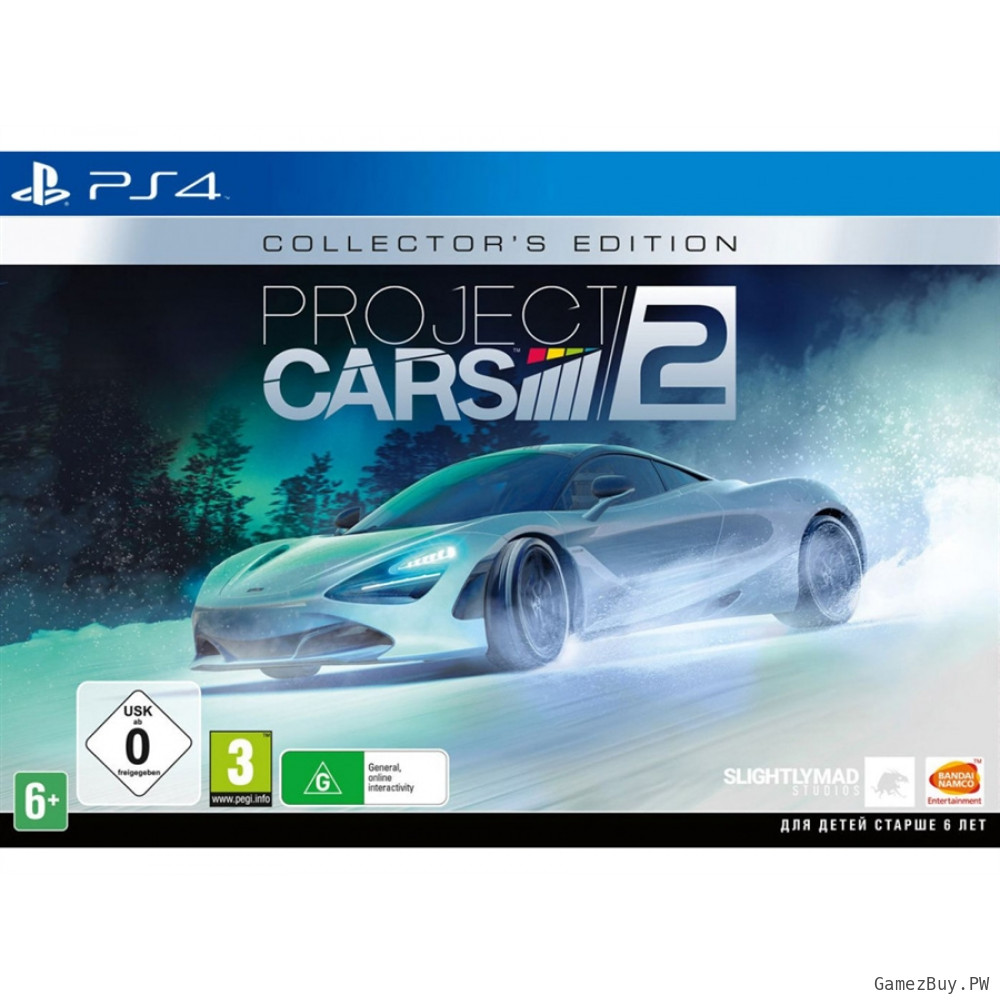 Коллекционное издание Project Cars 2 - Collector's Edition PS4
