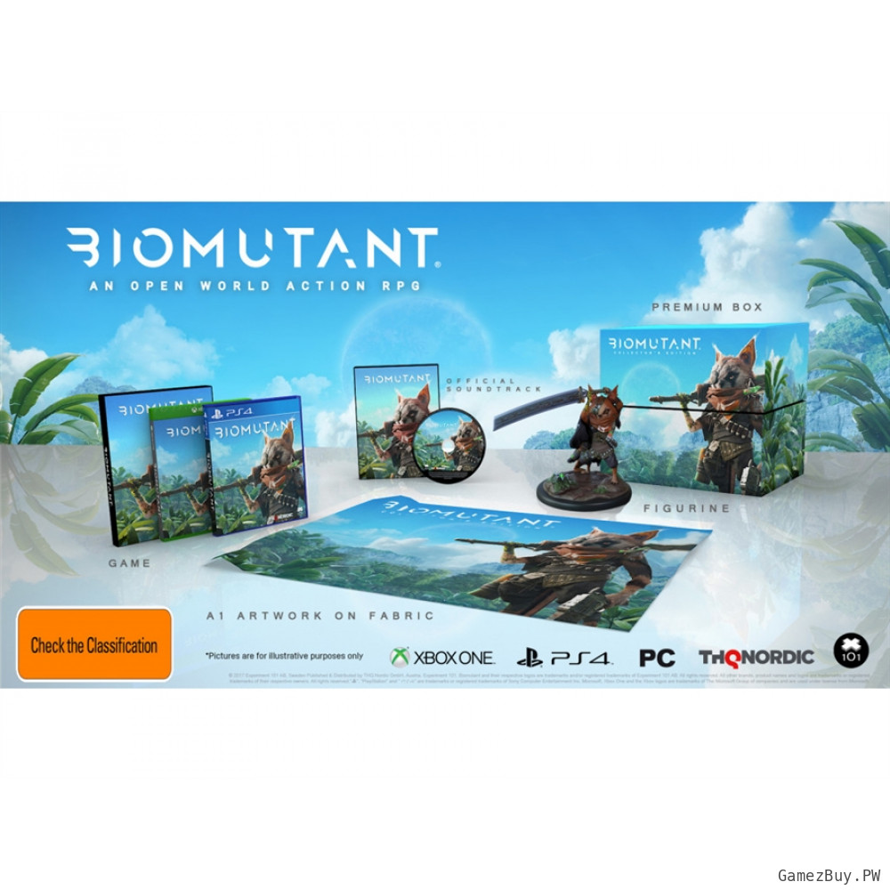 Коллекционное издание BioMutant Collector's Edition PS4