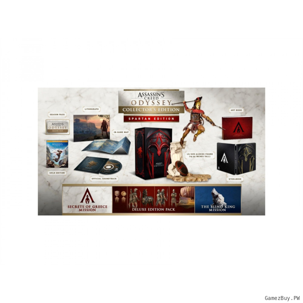 Коллекционное издание Assassin's Creed Odyssey Spartan Edition PS4
