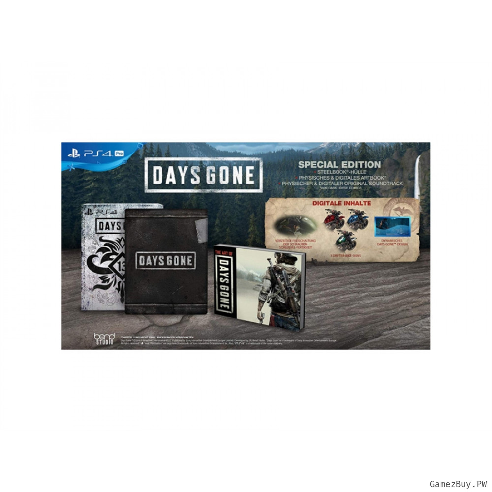 Коллекционное издание Days Gone (Жизнь после). Special Edition