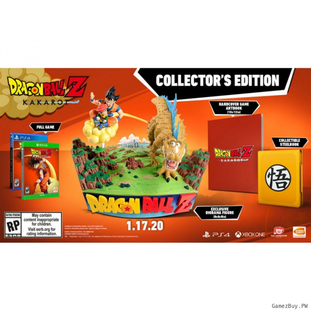 Коллекционное издание Dragon Ball Kakarot. Collector's Edition PS4