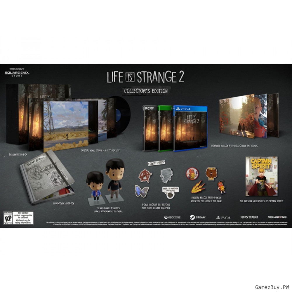 Коллекционное издание Life is Strange 2 - Collector's Edition Xbox One
