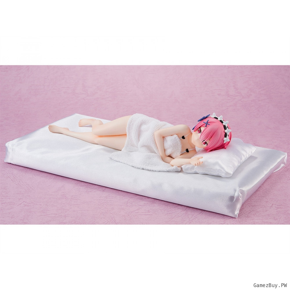 Фигурка из аниме Жизнь в другом мире с нуля -  Рам (Ram) Sleep Sharing Version