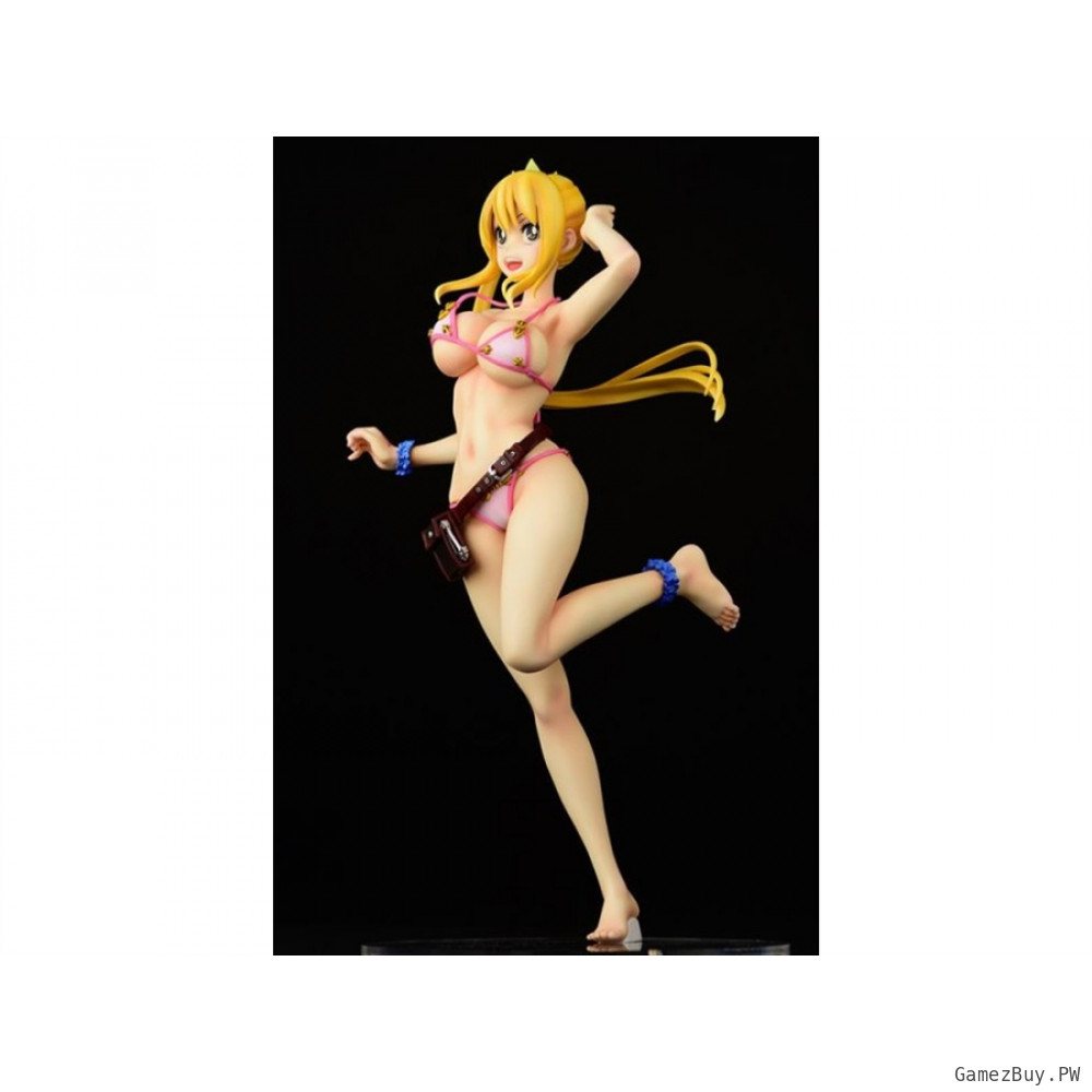 Фигурка из аниме Хвост Феи -  Люси Хартфилия (Lucy Heartfilia) Pink Swimwear Gravure Style