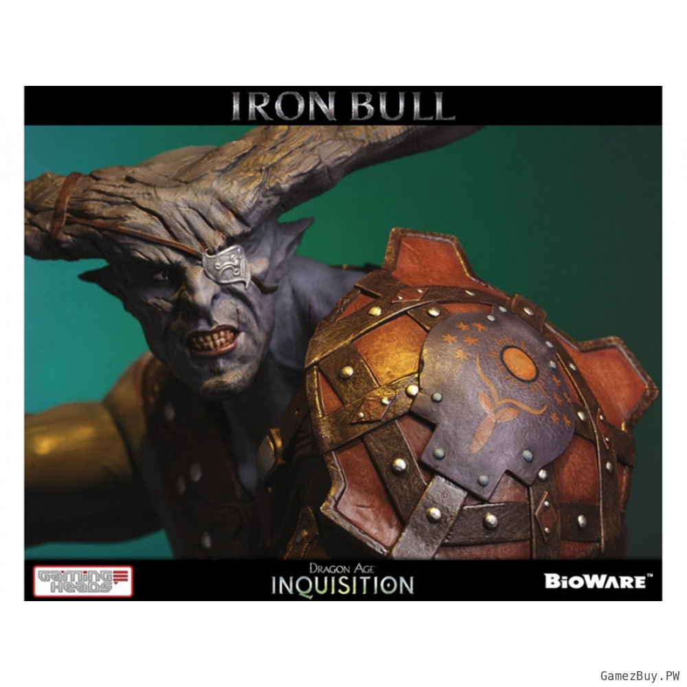 Статуя из игры Dragon Age Inquisition - Железный Бык (Iron Bull)