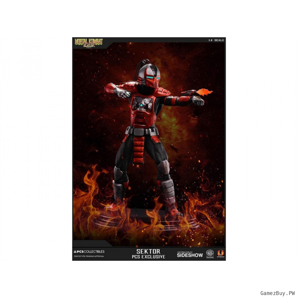Статуя из игры Mortal Kombat - Сектор (Sektor)