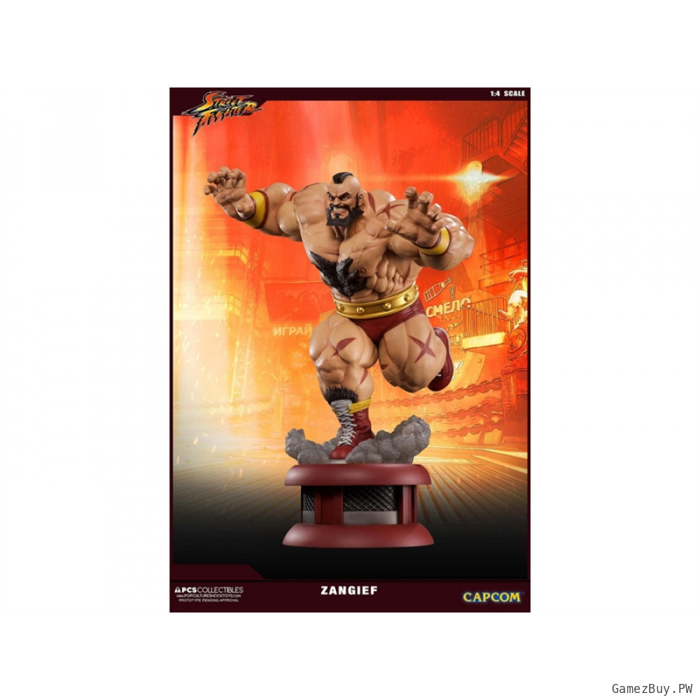 Статуя из игры Street Fighter V - Зангиев (Zangief)
