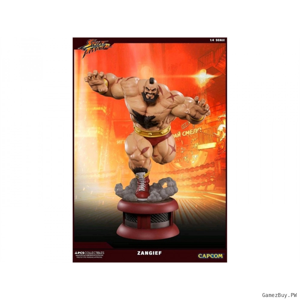 Статуя из игры Street Fighter V - Зангиев (Zangief)