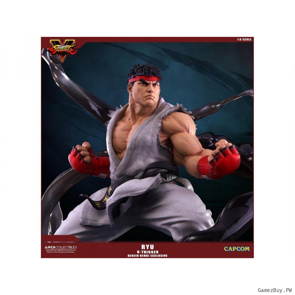 Статуя из игры Street Fighter V - Рю (Ryu)