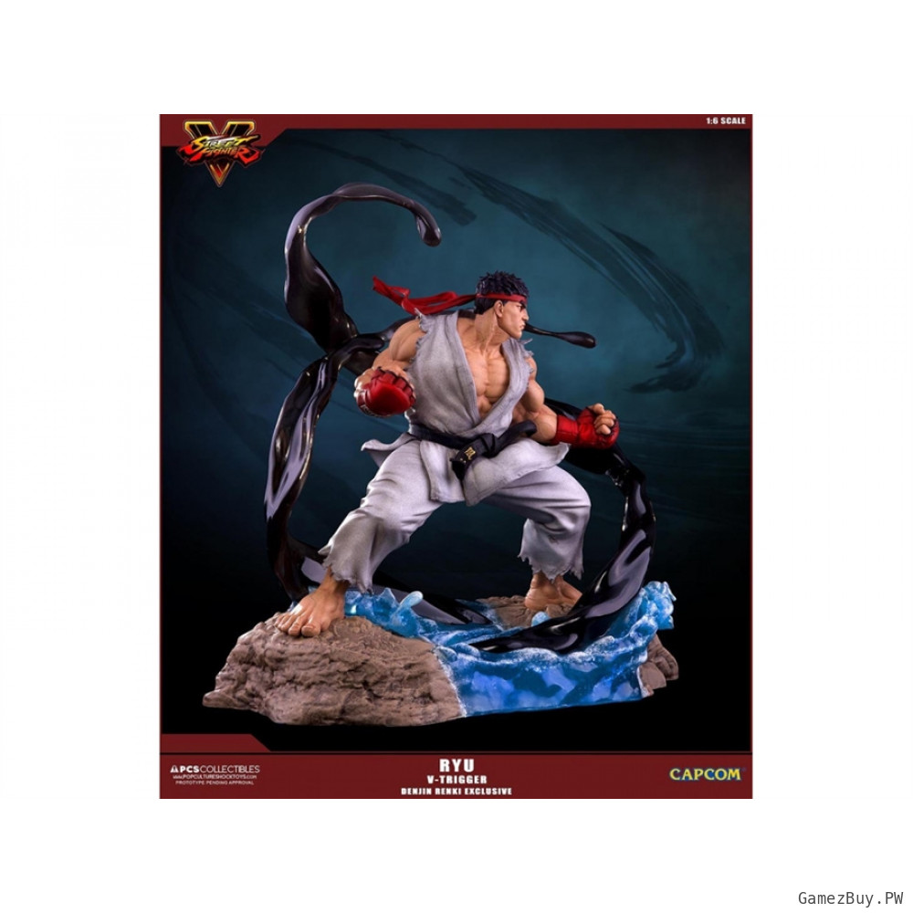 Статуя из игры Street Fighter V - Рю (Ryu)