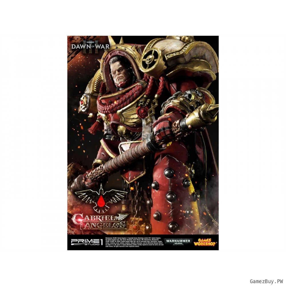 Статуя из игры Warhammer 40,000: Dawn of War III - Габриэль Анджелос (Gabriel Angelos)