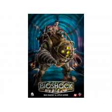 Фигурка из игры Bioshock - Большой Папочка и Маленькая Сестричка (Big Daddy & Little Sister)