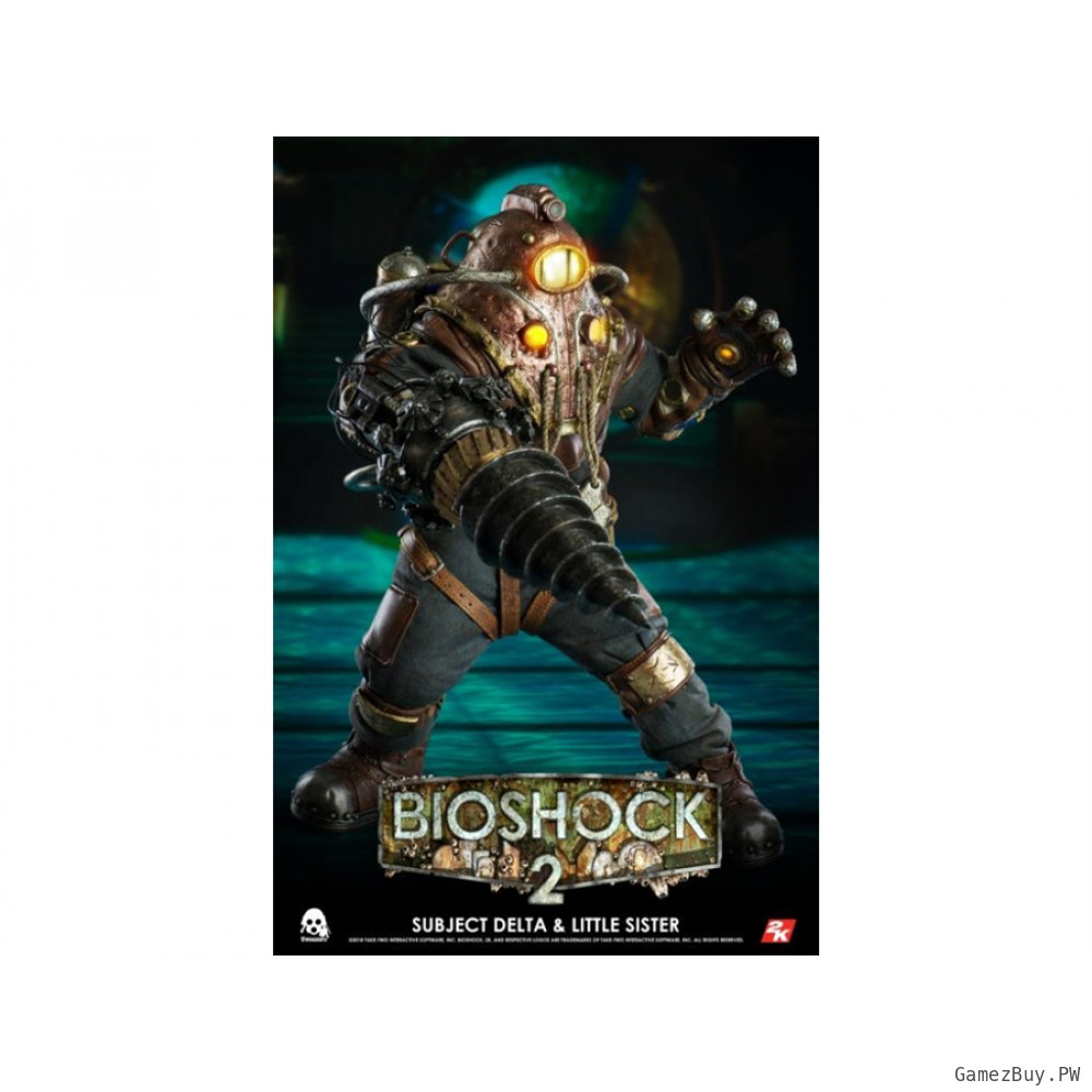 Фигурка из игры Bioshock 2 - Объект Дельта и Маленькая Сестричка (Subject Delta & Little Sister) Deluxe
