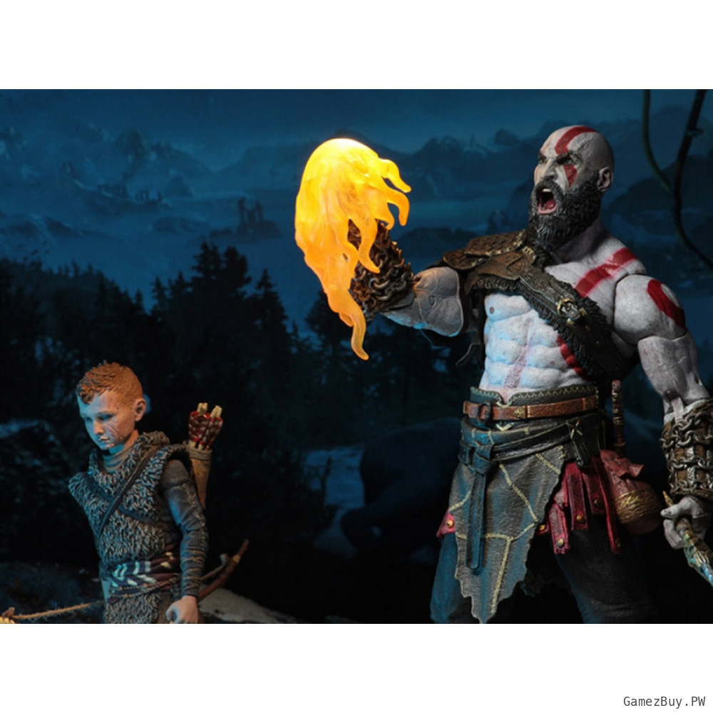 Фигурка из игры God of War - Кратос и Атрей (Kratos & Atreus)