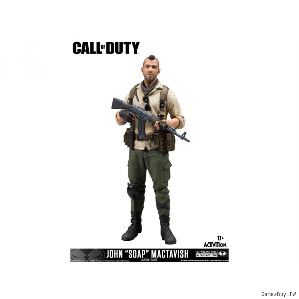 Фигурка из игры Call of Duty - Джон Мактавиш (John “Soap” MacTavish)