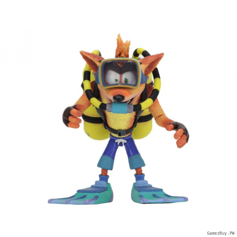 Фигурка из игры Crash Bandicoot - Крэш (Crash) Scuba Gear Deluxe Version