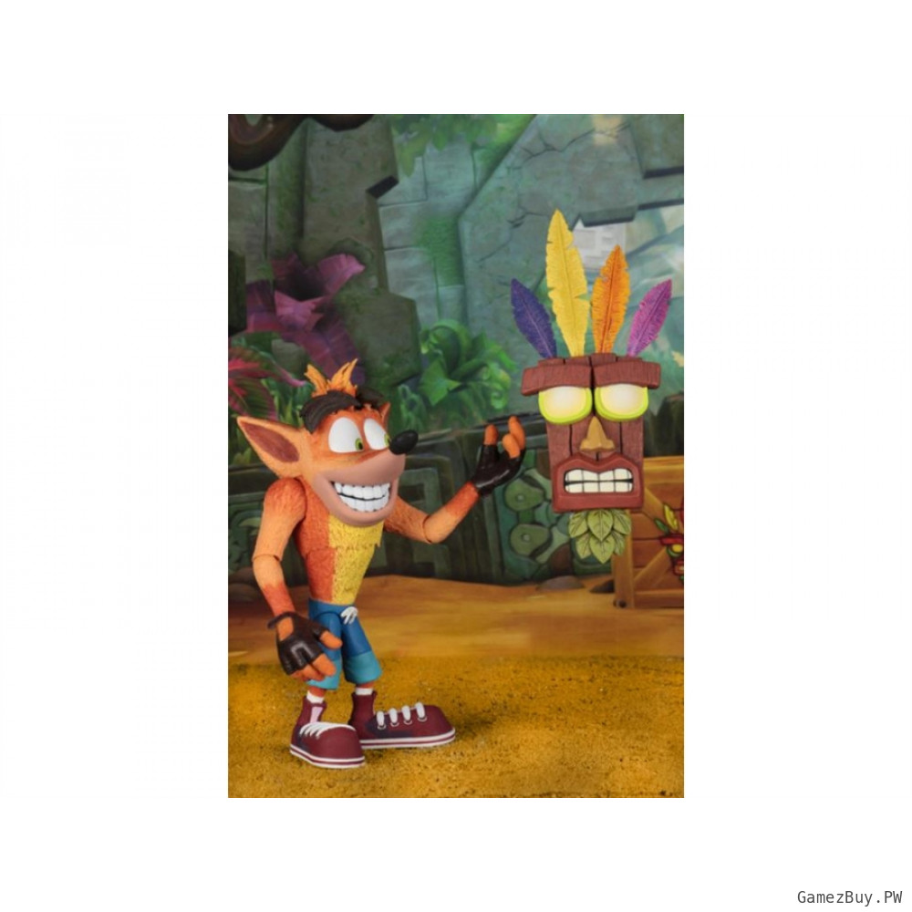 Фигурка из игры Crash Bandicoot - Крэш (Crash) Ultra Deluxe