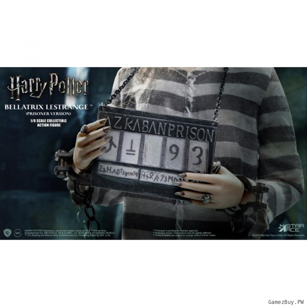 Фигурка из фильма Гарри Поттер и Орден Феникса - Заключенная Беллатриса Лестрейндж (Bellatrix Lestrange)