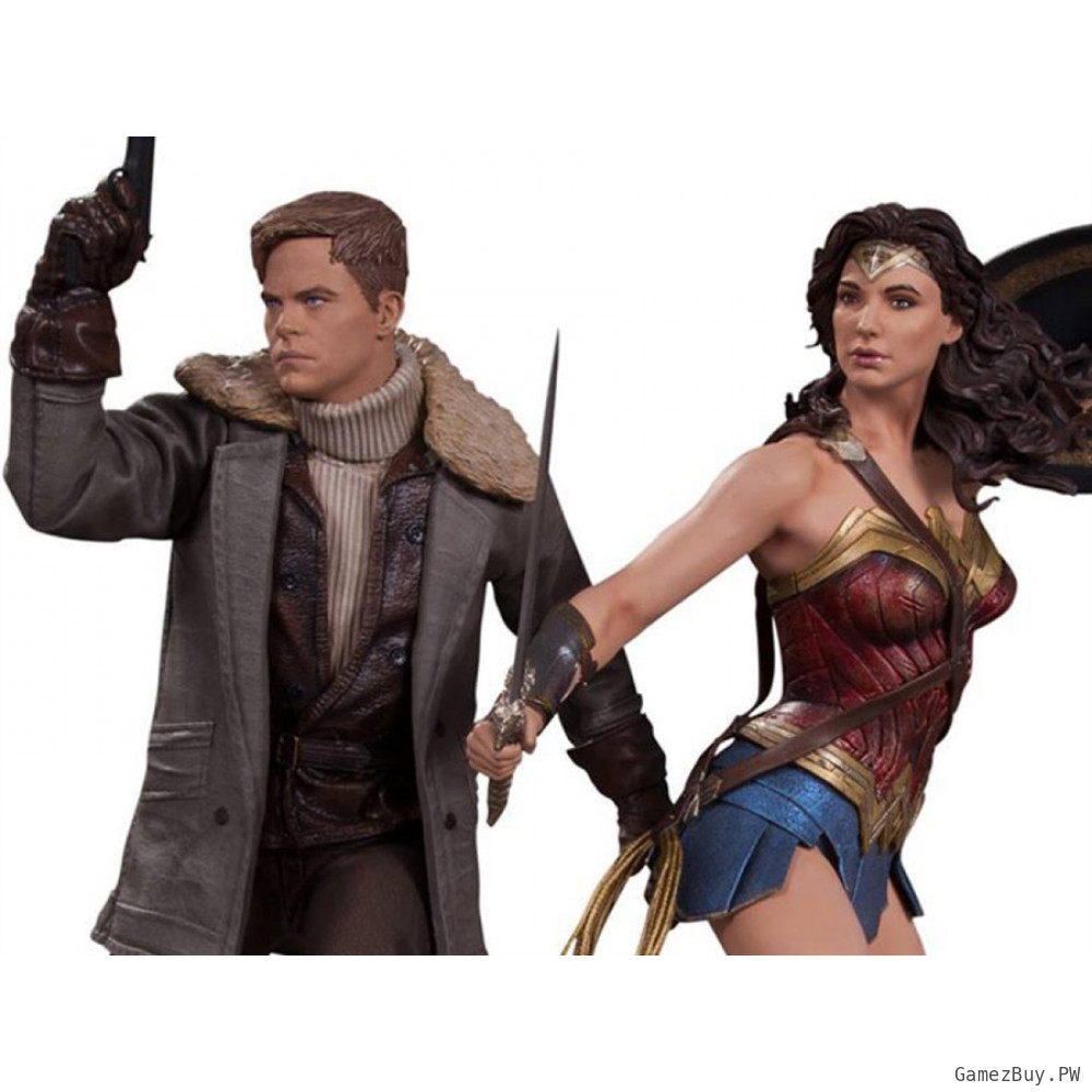 Статуя Чудо-женщина и Стив Тревор (Wonder Woman & Steve Trevor)