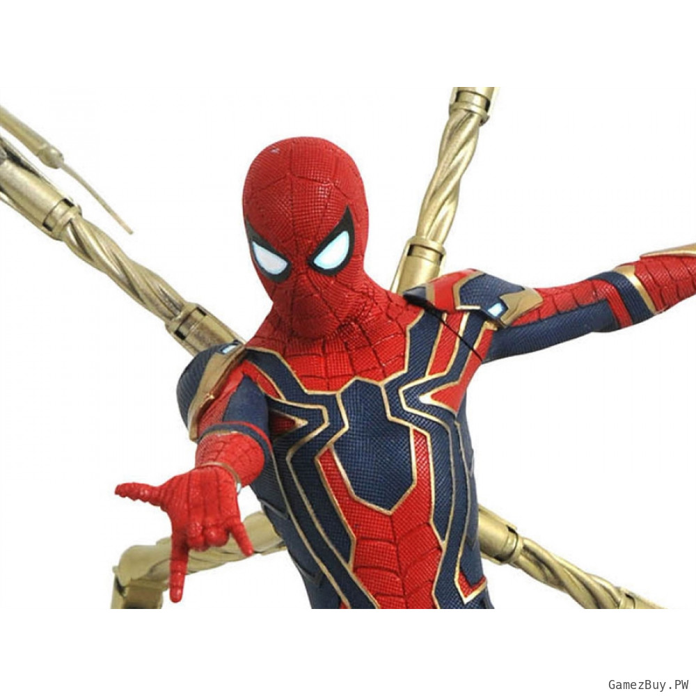 Статуя из фильма Мстители: Война бесконечности - Железный Паук (Iron Spider) Marvel Premier Collection