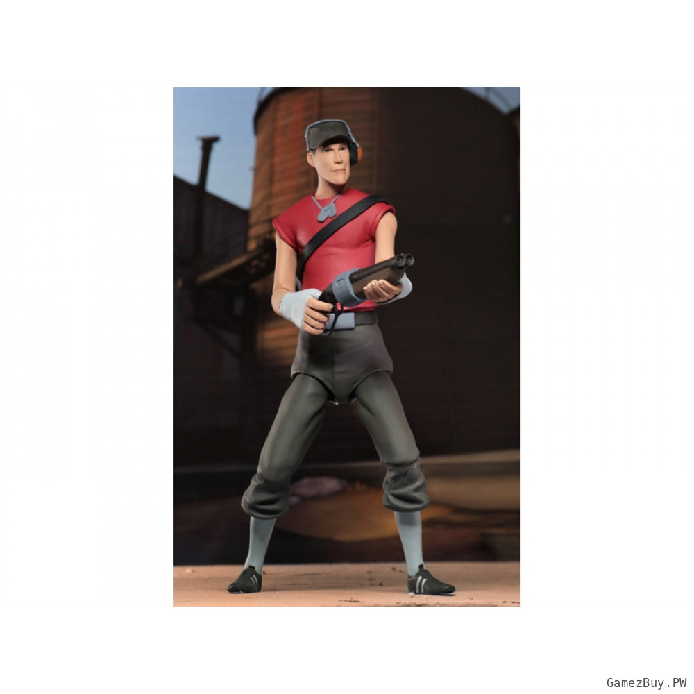 Фигурка из игры Team Fortress - Красный Разведчик (RED Scout)