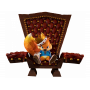 Статуя из игры Conker’s Bad Fur Day - Конкер на троне (Conker)