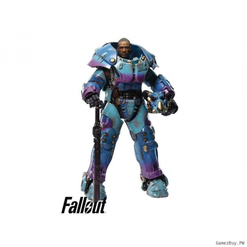 Фигурка из игры Fallout - Броня X-01 Quantum Variant