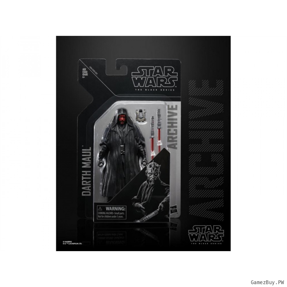 Фигурка из фильма Звёздные войны. Эпизод I: Скрытая угроза - Дарт Мол (Darth Maul) The Black Series