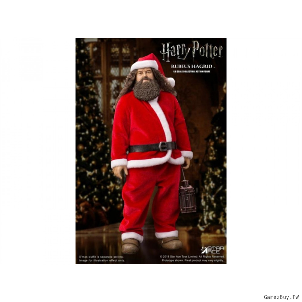 Фигурка из фильма Гарри Поттер и философский камень - Рубеус Хагрид (Rubeus Hagrid) Santa Version