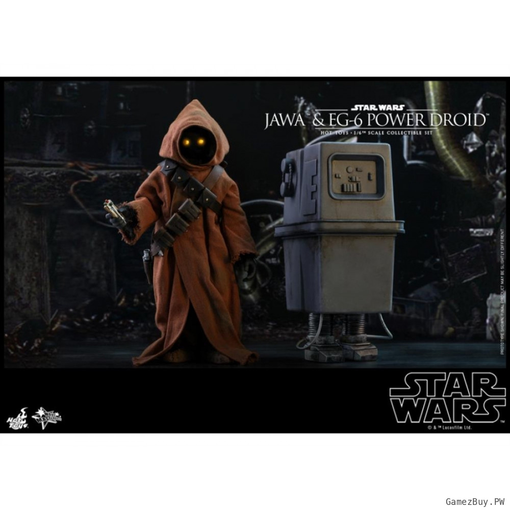 Фигурка из фильма Звёздные войны. Эпизод IV: Новая надежда - Джава и EG-6 Power Droid (Jawa & EG-6 Power Droid)