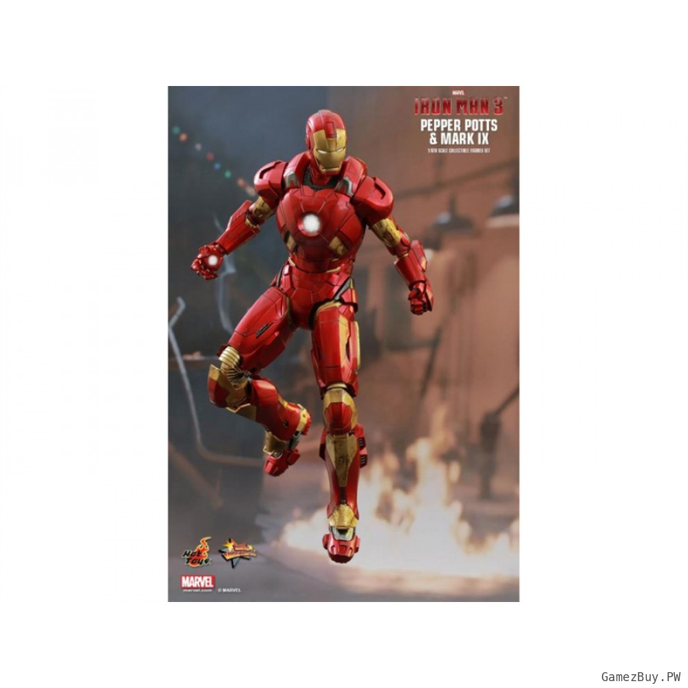 Фигурка из фильма Железный Человек 3 - Пеппер Поттс и Марк IX (Pepper Potts & Mark IX)