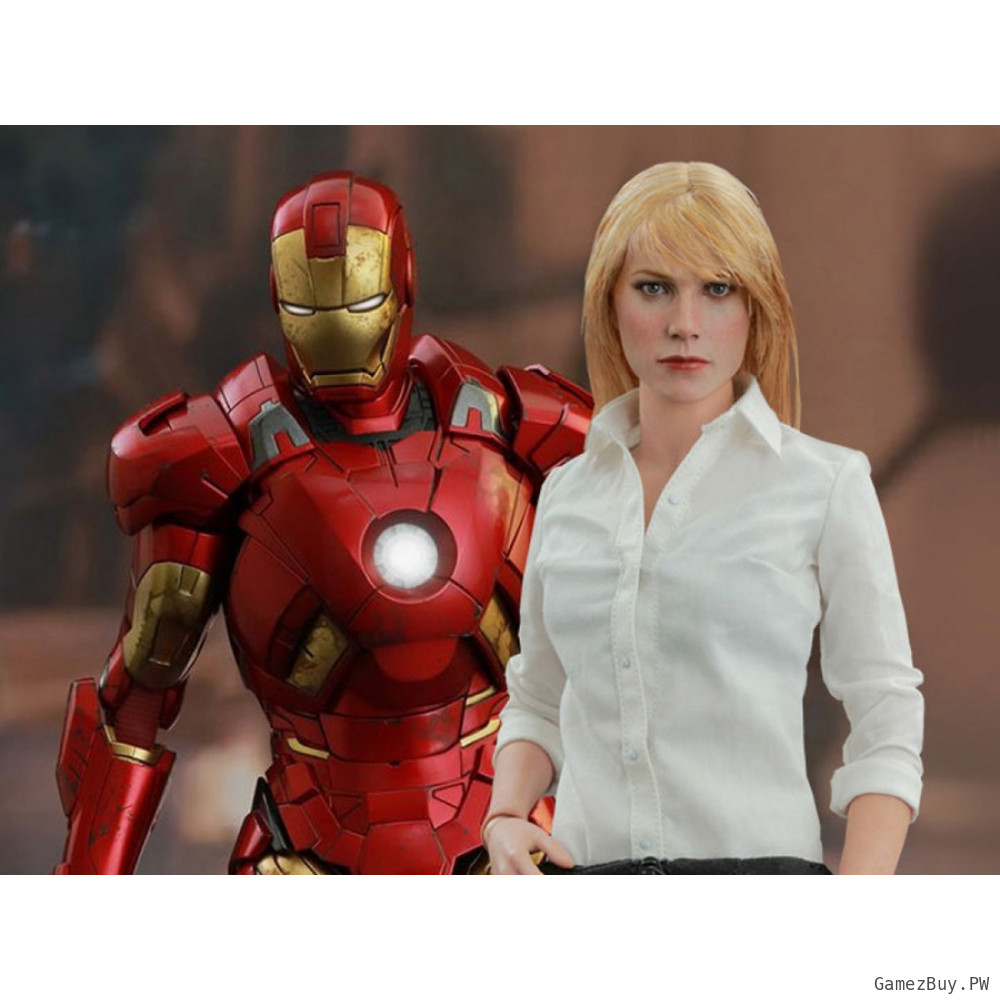 Фигурка из фильма Железный Человек 3 - Пеппер Поттс и Марк IX (Pepper Potts & Mark IX)
