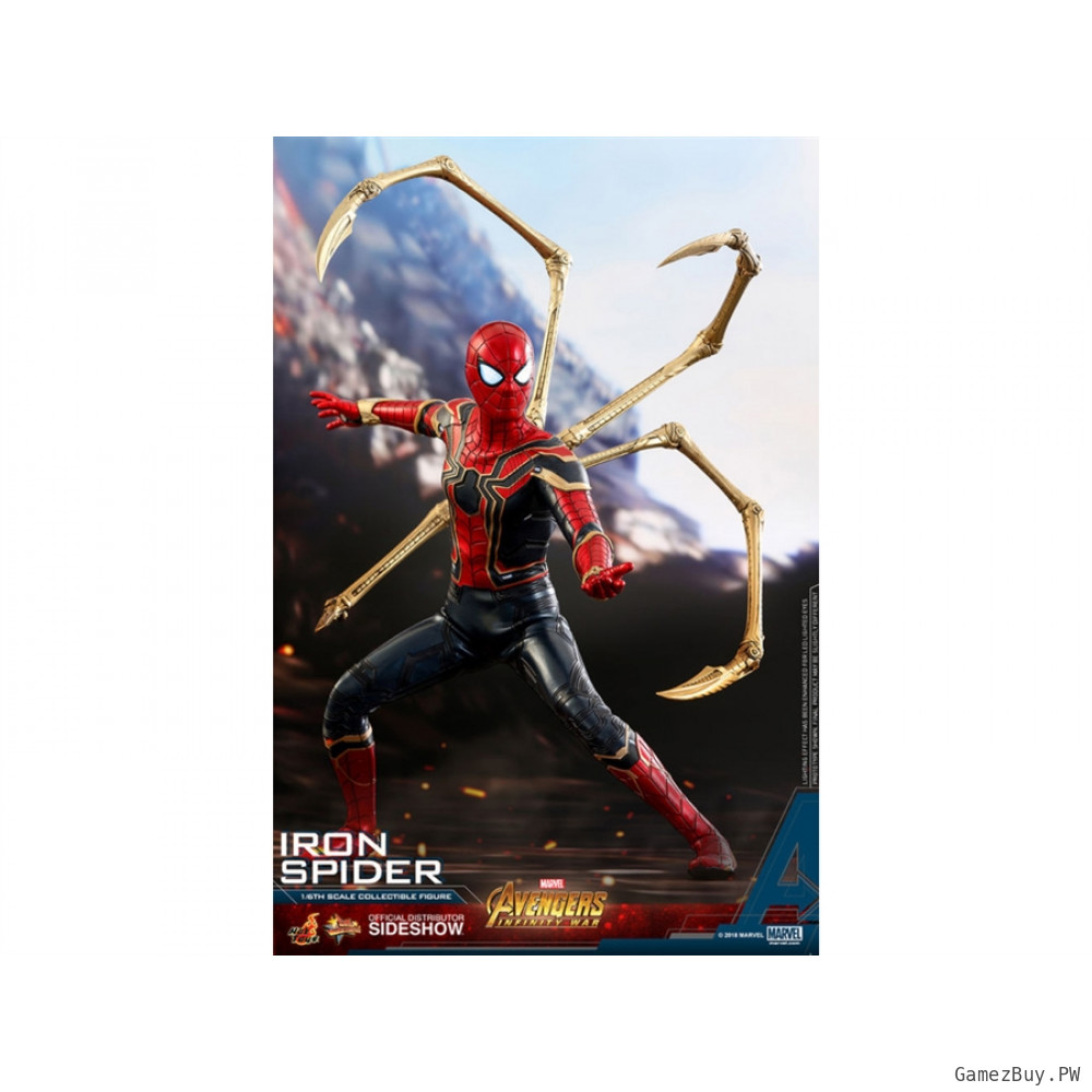 Фигурка из фильма Мстители: Война бесконечности - Железный Паук (Iron Spider) Movie Masterpiece Series