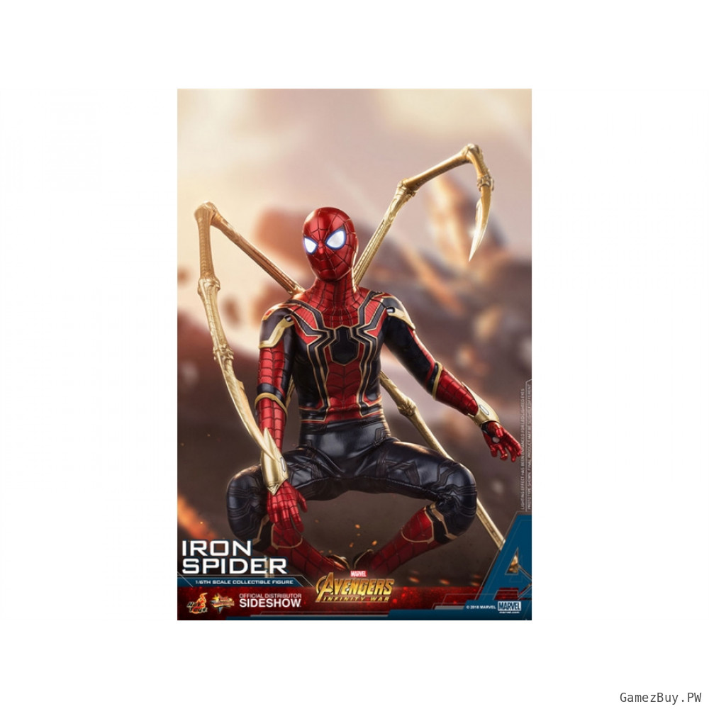 Фигурка из фильма Мстители: Война бесконечности - Железный Паук (Iron Spider) Movie Masterpiece Series