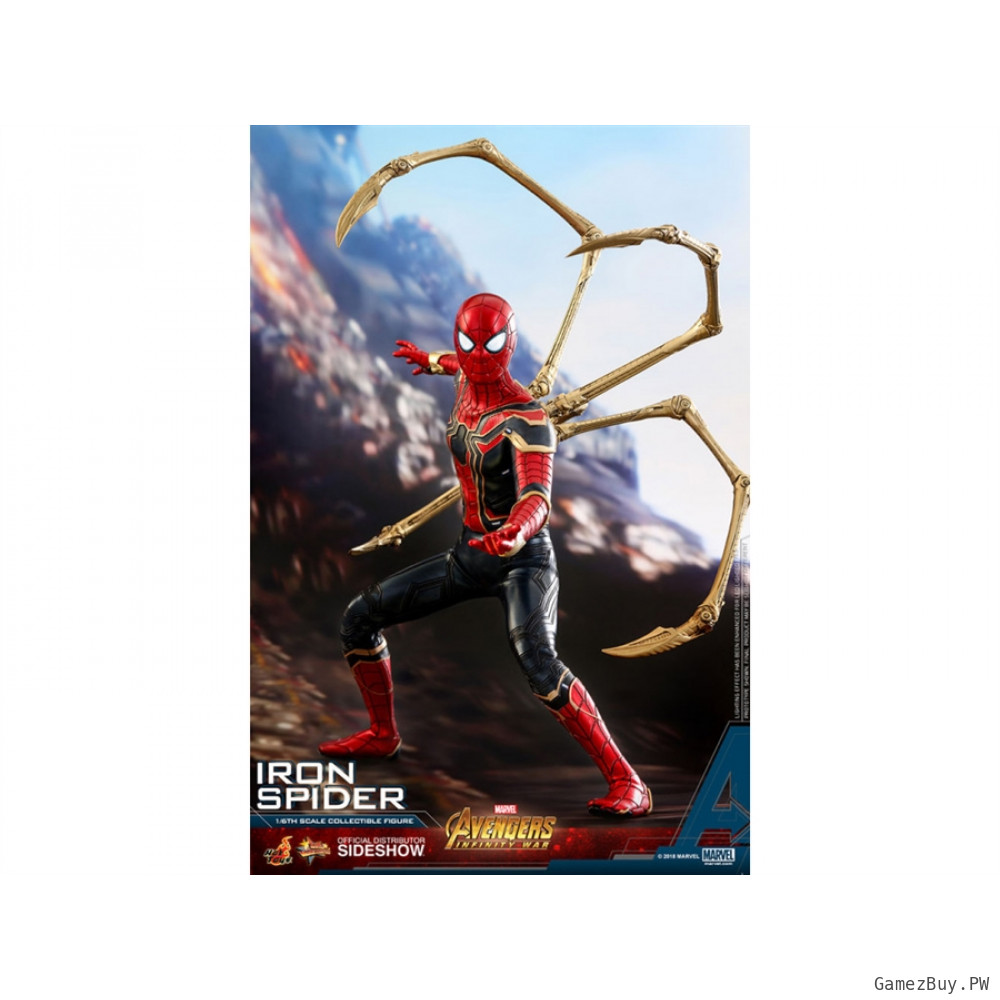 Фигурка из фильма Мстители: Война бесконечности - Железный Паук (Iron Spider) Movie Masterpiece Series