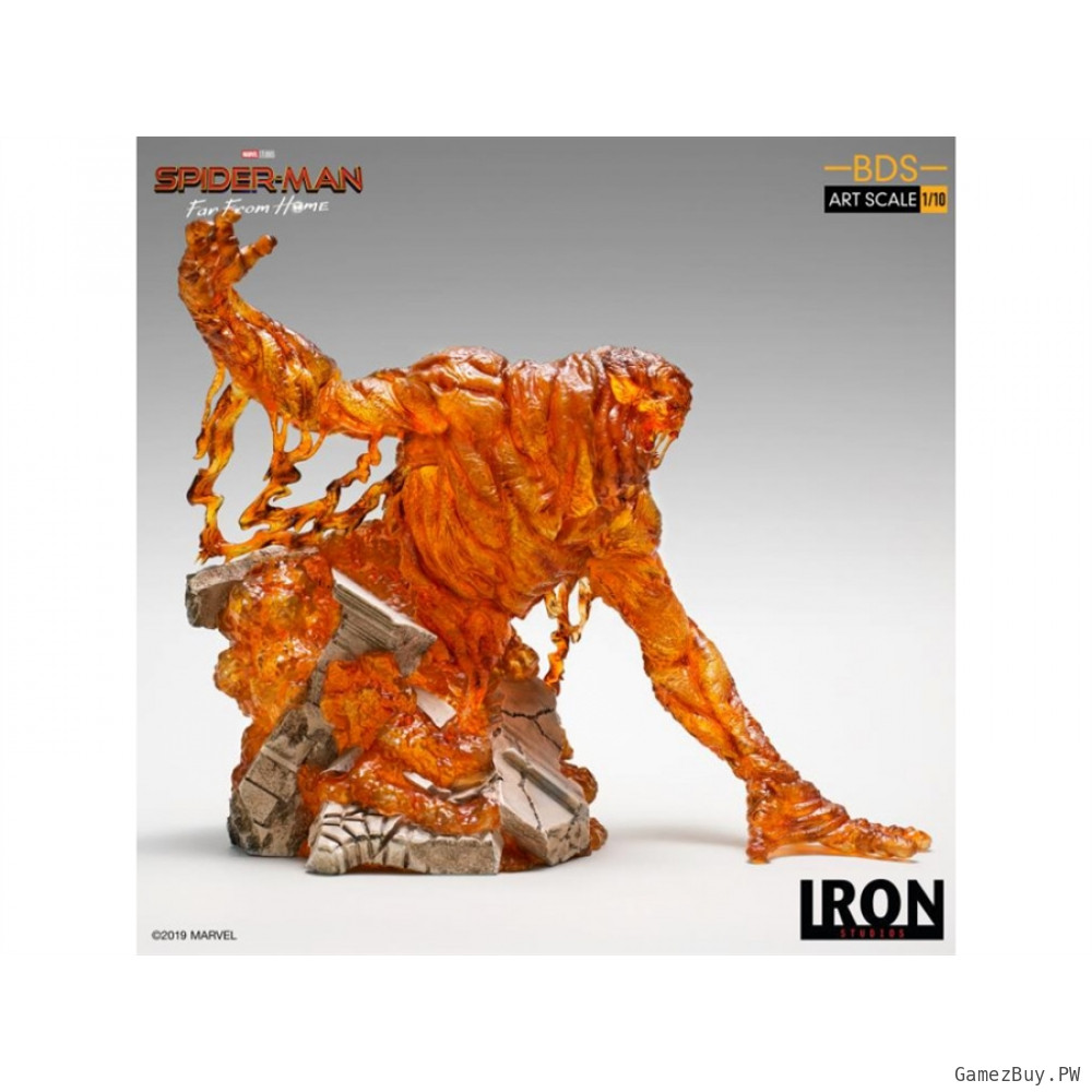 Статуя из фильма Человек-паук: Вдали от дома - Расплавленный человек (Molten Man)